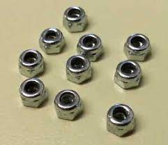 M2 Nyloc nuts (10pc) MPX